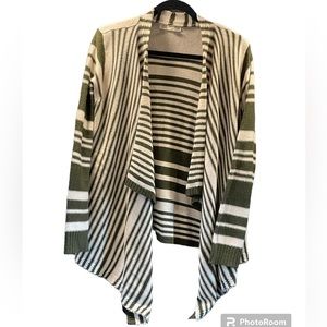 Pink Rose Sweater Cardigan Size L